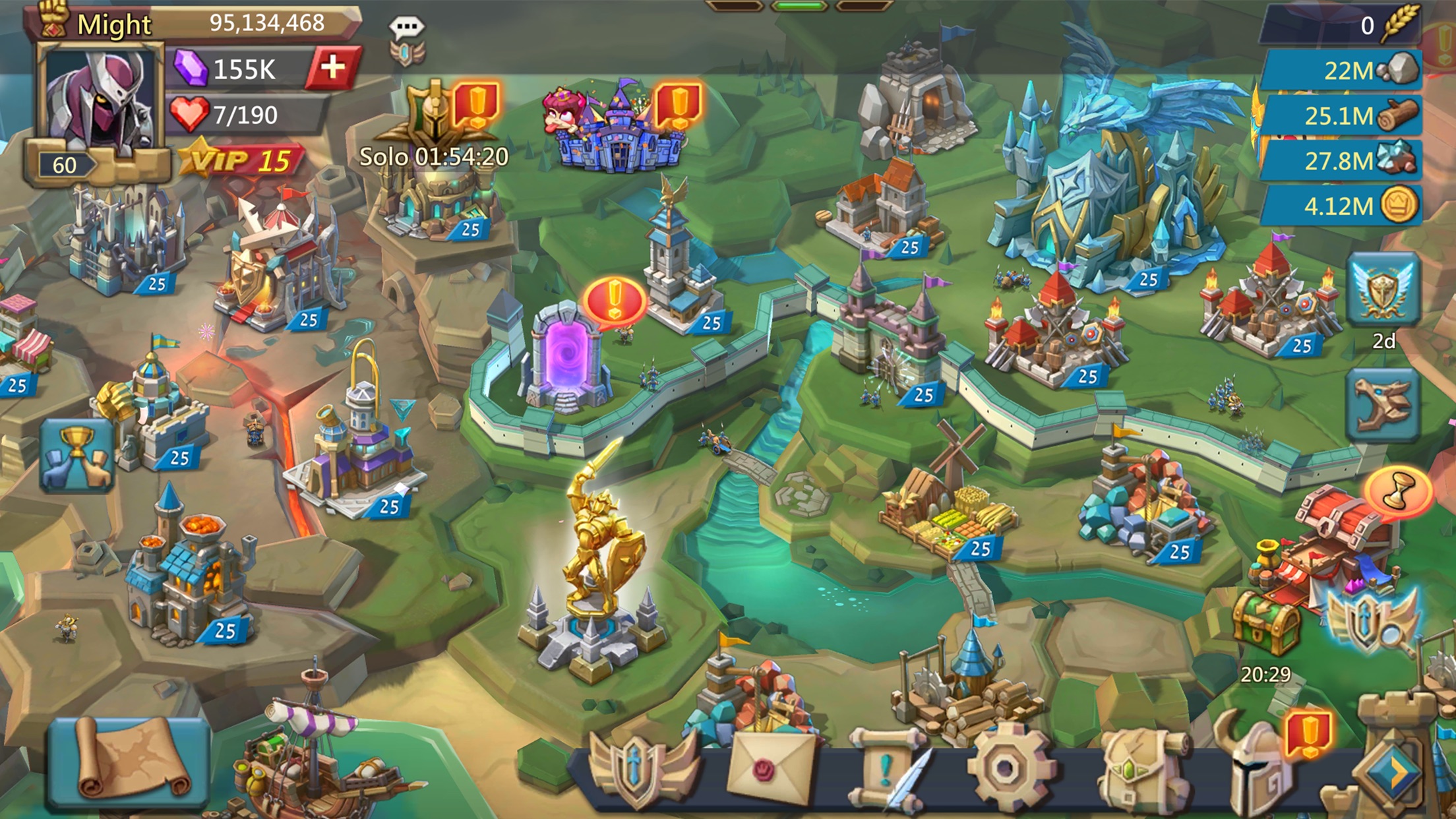 Screenshot do app Lords Mobile: Tower Defense