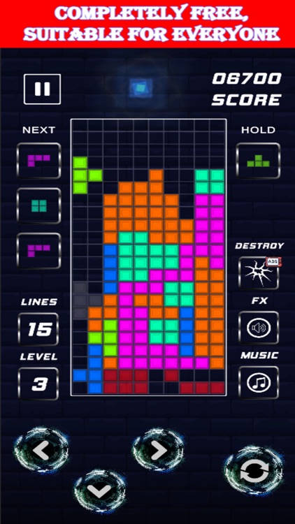 Brick Games - Fun Block Puzzle screenshot-5