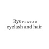 Rys eyelash and hair