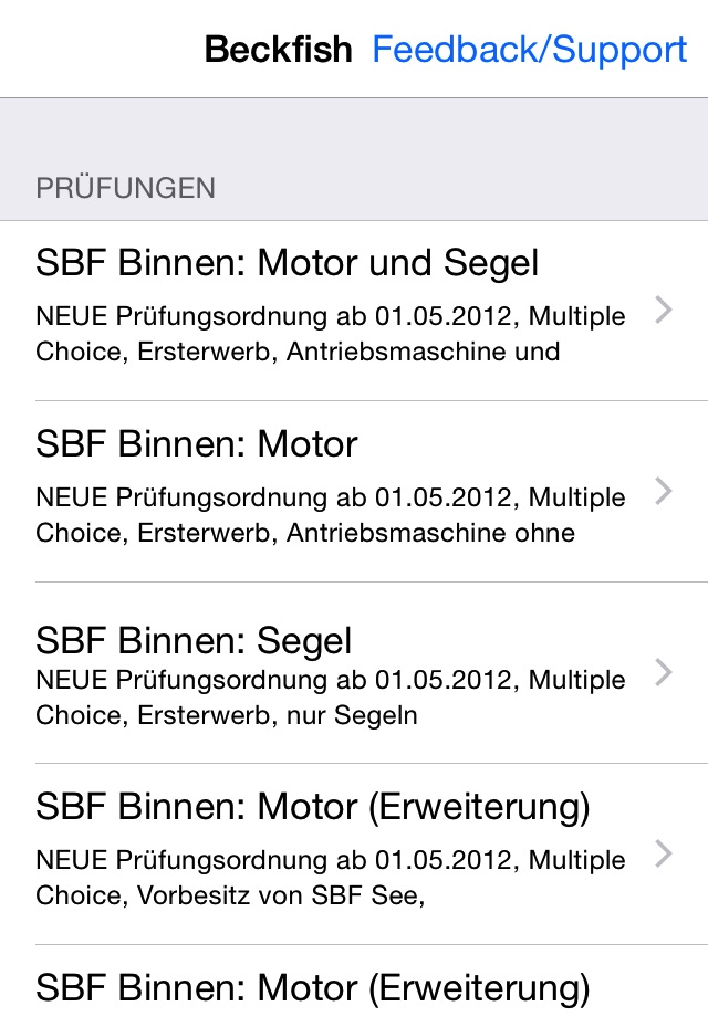 Sportbootführerschein Binnen screenshot 2