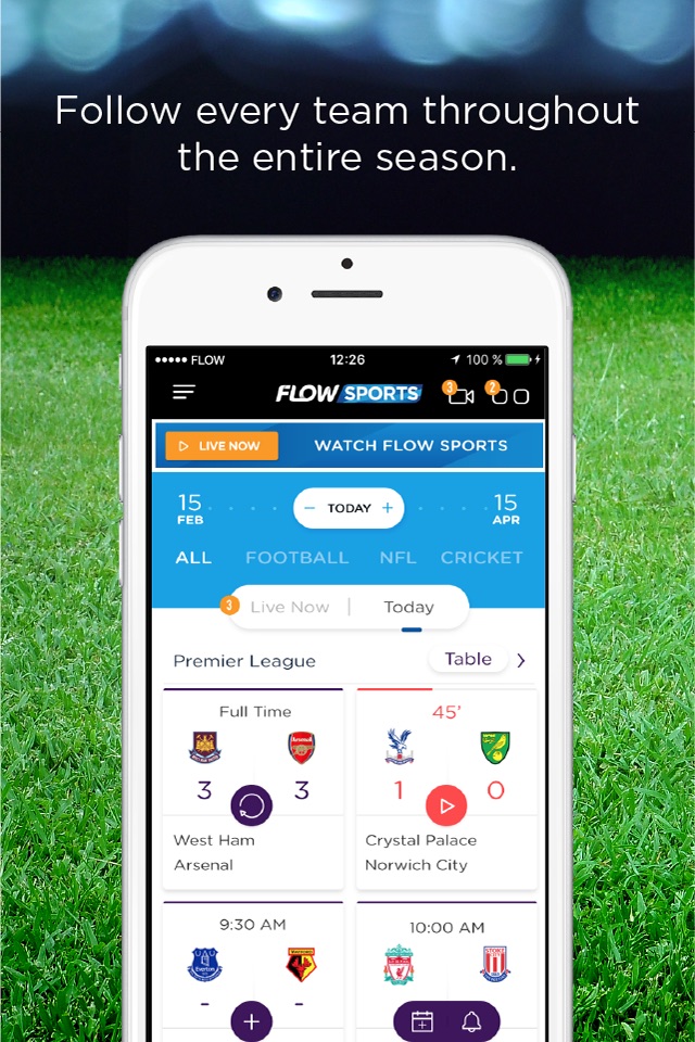 Flow Sports screenshot 2