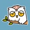 WUDEOJIN is a set of bald owl emoji stickers, with a sad little expression, which is very cute and interesting, and can add a lot of fun and joy to everyone's chatting life