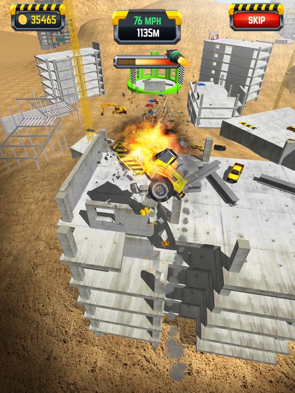 Construction Ramp Jumping Construction Ramp Jumping