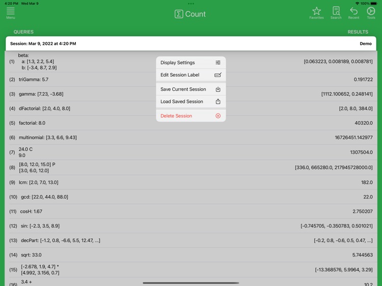 Count: Numerical Computation