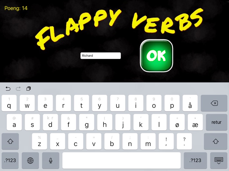 Flappy verb