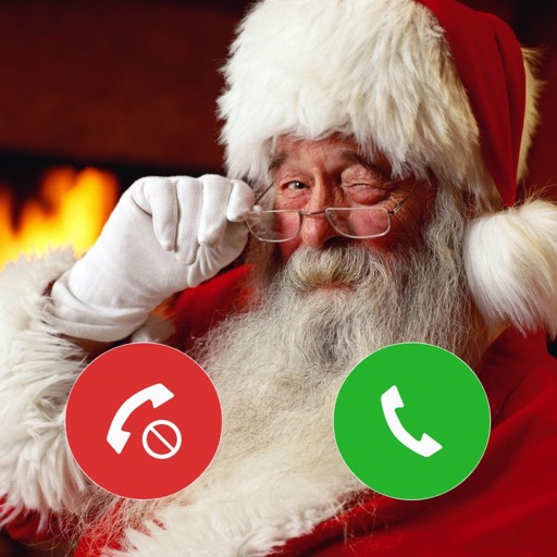 Calling Santa in Real Life Icon