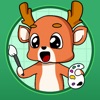 Cute Deer Emoji Stickers