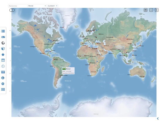 Atlas & carte mondial MxGeoPro