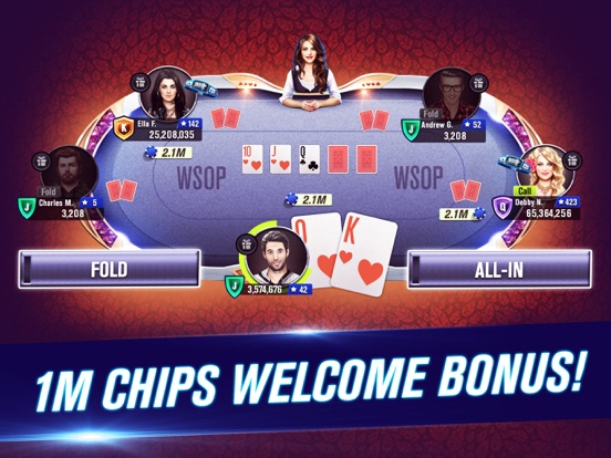 WSOP Poker: Texas Holdem Game Ipad images