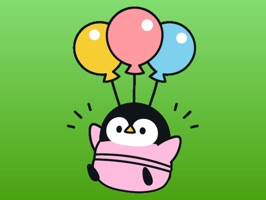 Cute Penguin 6 Stickers pack