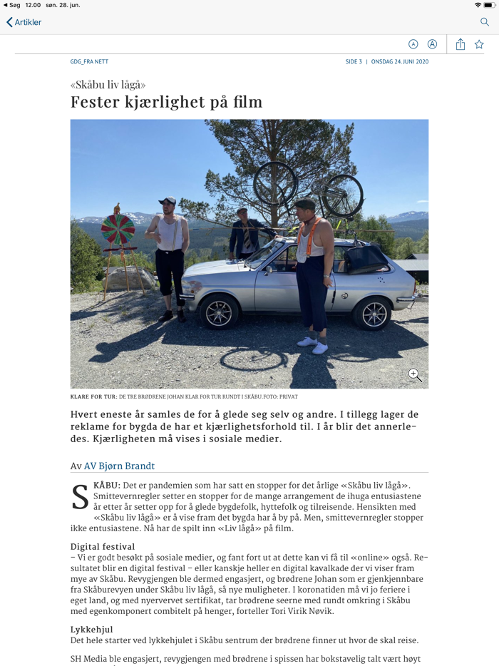 Gudbrandsdølen Dagningen eAvis