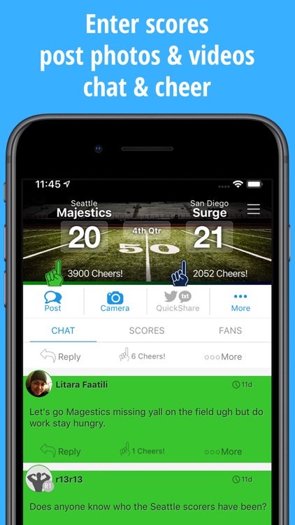 ScoreStream Sports Scores