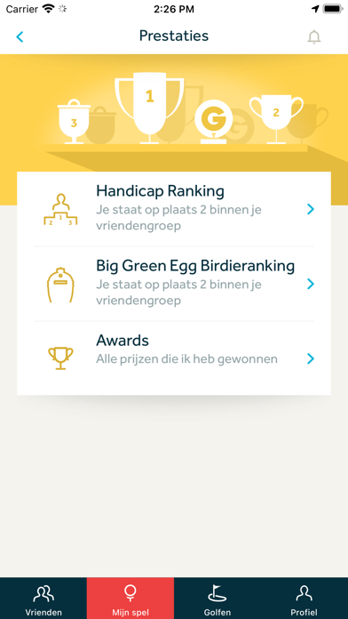 Golf.nl app screenshot 3