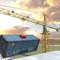 Transport iron and cargo to the tallest buildings under construction in the city with tower crane simulation game