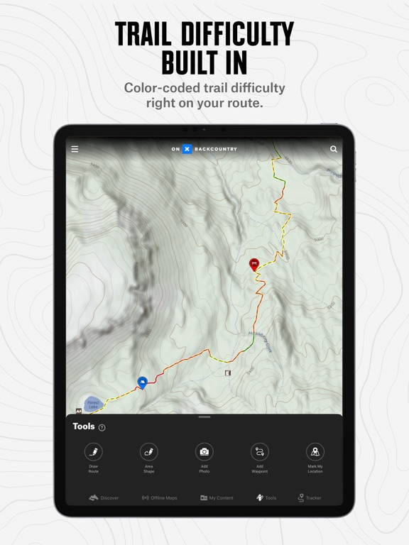 onX Backcountry: 3D Trail Mapsのおすすめ画像7