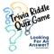 Icon Trivia Riddle Quiz Game