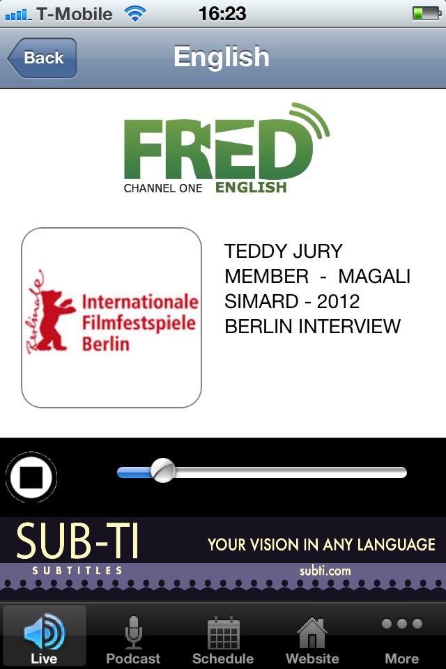 Fred Film Radio screenshot 2