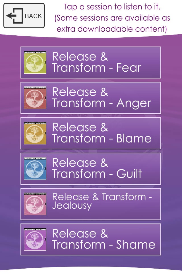 Release, Heal & Transform screenshot 2