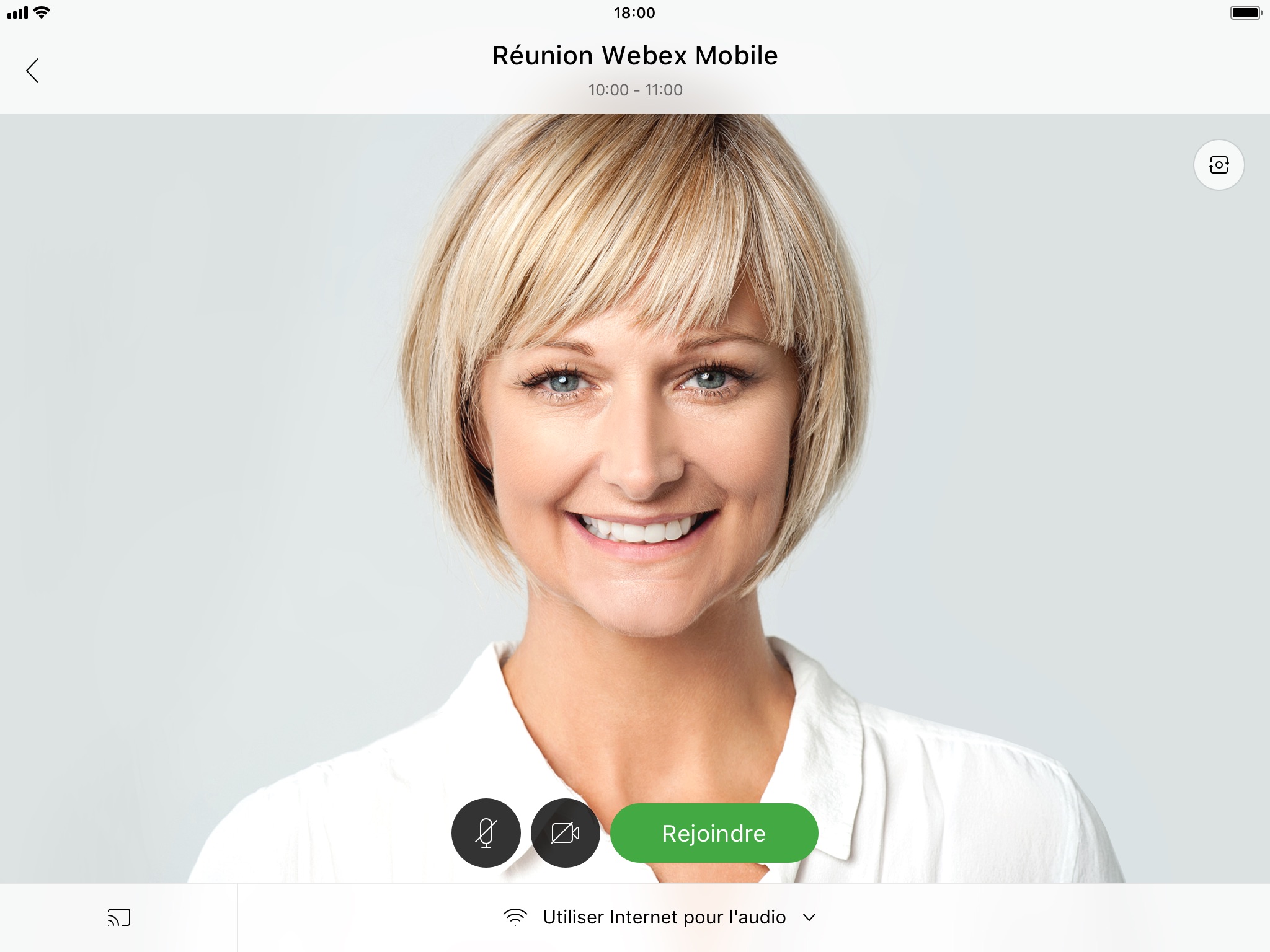 Webex Meetings screenshot 2