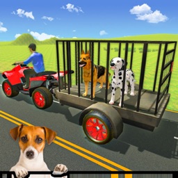 Pet Dog ATV Transporter Sim