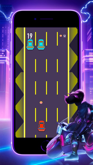 Neon Sunset Racer screenshot 2