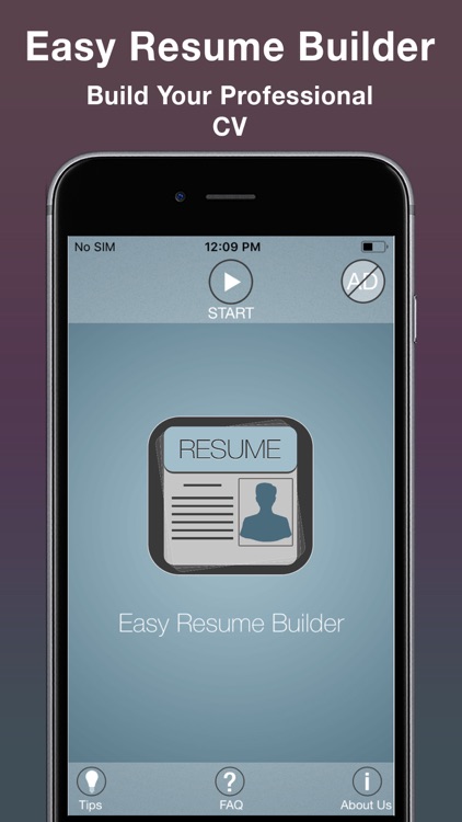 Easy Resume Builder : CV Maker