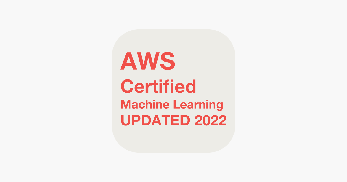 ‎AWS Certified Machine Learning on the App Store