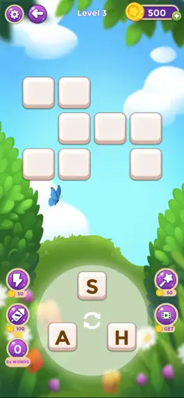 Game screenshot Magic Word Cross Puzzle apk