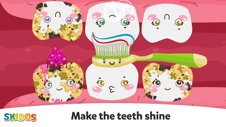 Teeth Cleaning Games for Kids screenshot-0