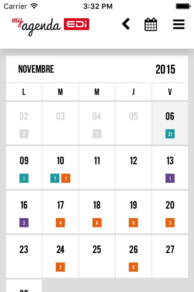 MyAgenda E.D.I screenshot 4