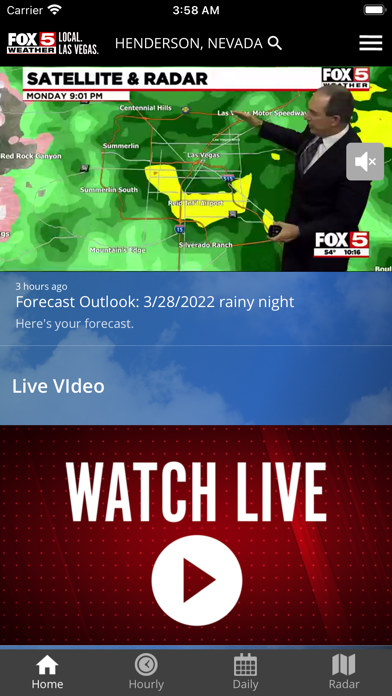 Las Vegas Weather Radar-FOX5 screenshot 2