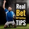 In our Real Bet Deluxe Premium Tips applications, there are only football betting tips