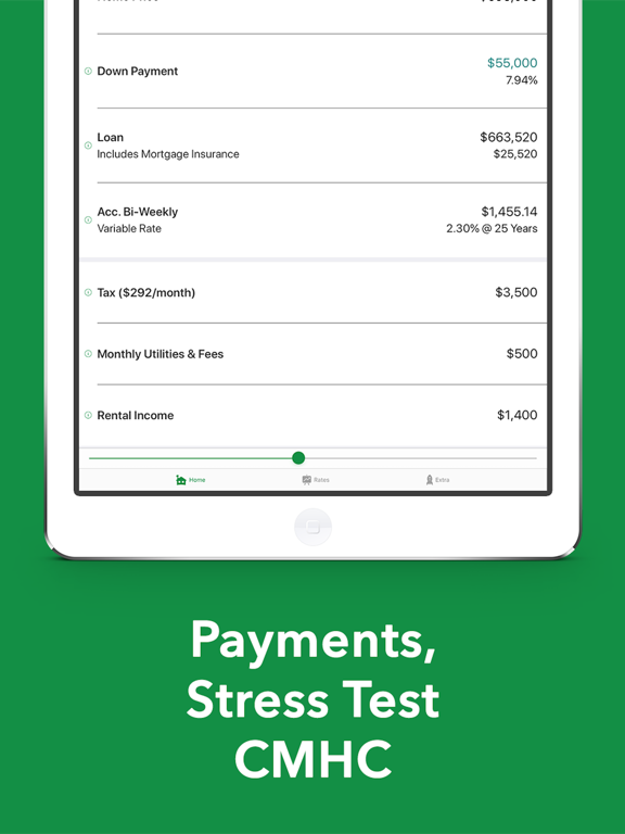 Canadian Mortgage App screenshot 2