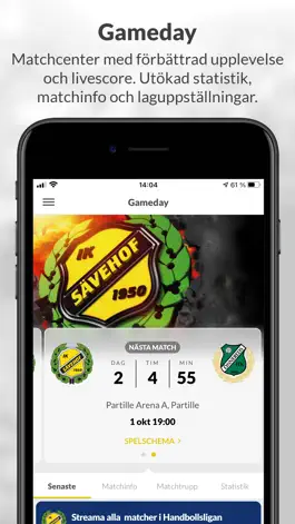 Game screenshot Sävehof - Gameday hack