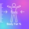 The Body Fat Percentage (BFP) is a measure of fitness level, calculated by dividing the total mass of fat divided by total body mass