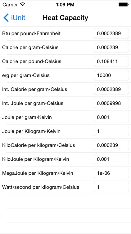 iUnit Measurement Conversion screenshot-4