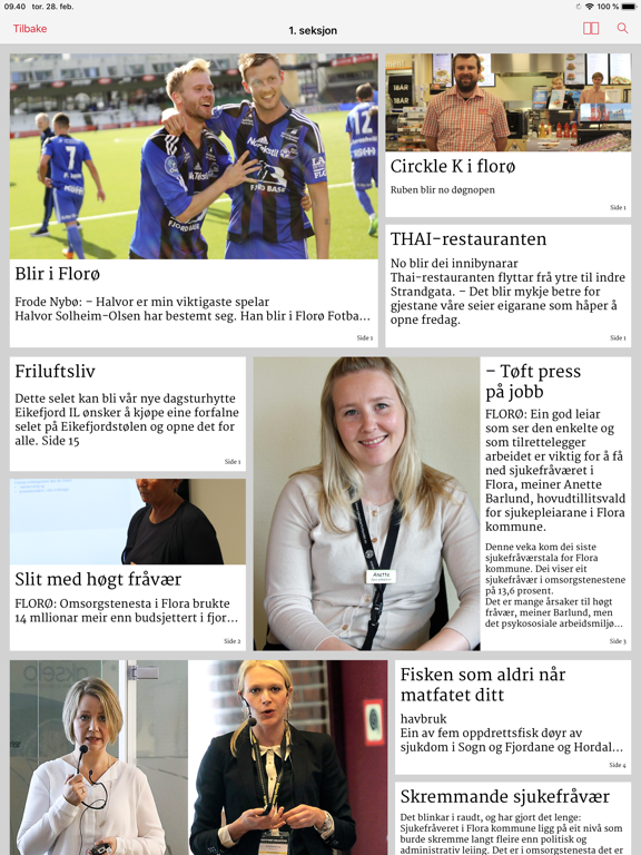 Firdaposten eAvis screenshot 3