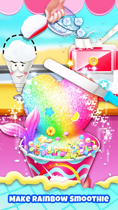 Unicorn Chef: Ice Foods Games screenshot 3