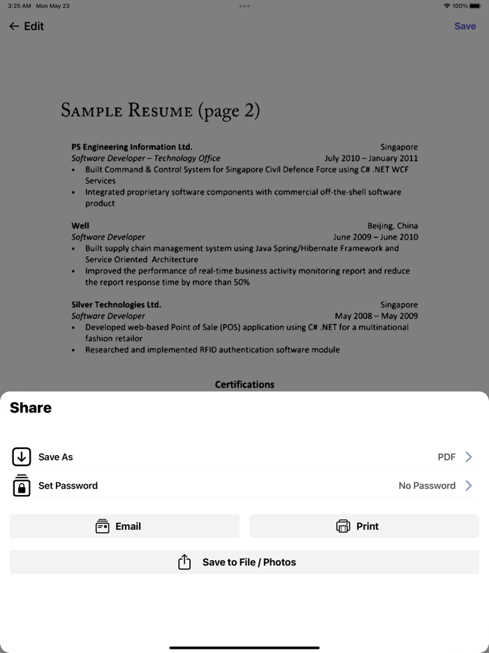 PDF Scanner OCR Scan Document