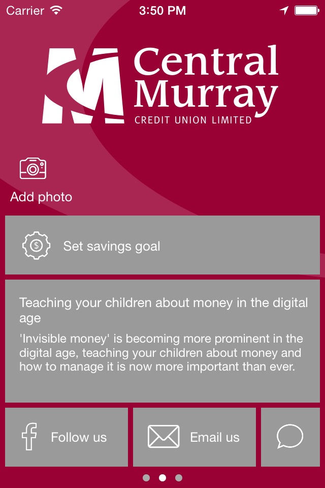 Central Murray Credit Union screenshot 2