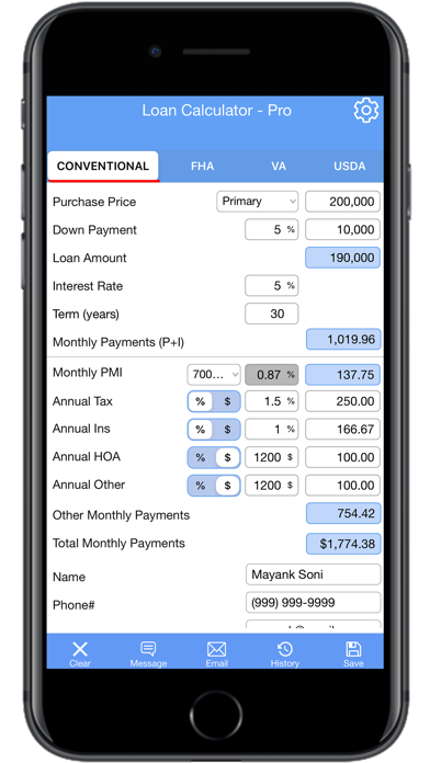 Loan Calc-Pro screenshot 2