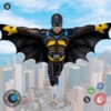 Icon Hero Bat Robot Bike Games