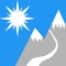 This application allows you to record ski trips and extract the usual statistics