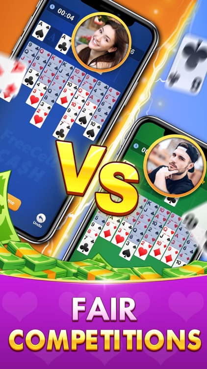 FreeCell Solitaire: Win Cash