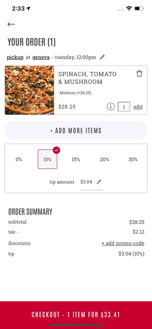 New Aurelio's Pizza on the App Store