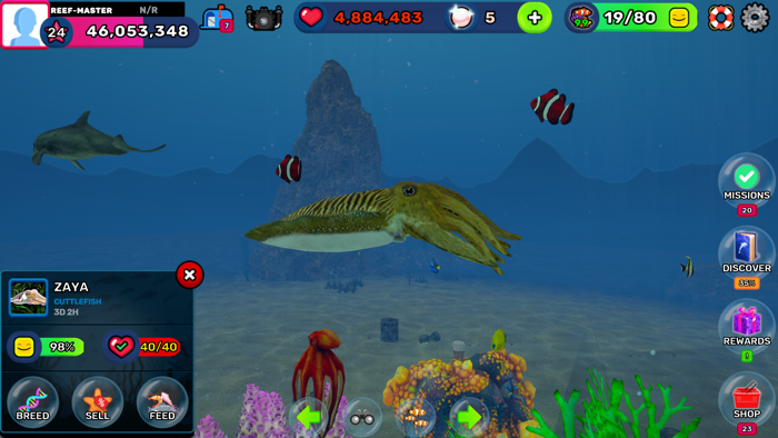 Tap Oceans Reef Life 3D 2022