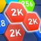 Icon Hexa Number: 2048 puzzle game