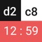 ChessWatch is a digital clock that represents time and date in algebraic chess notation using ordinal number of chessboard cells as a time or date unit