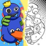 Rainbow Friends Coloring