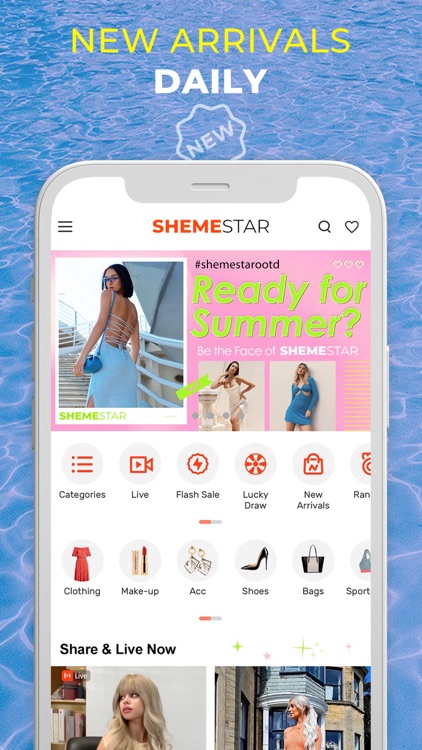 Shemestar: Live Video Shopping